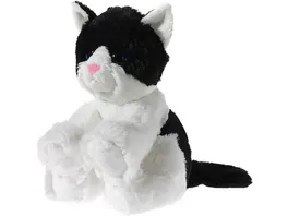 Heunec Friends4ever Glitter Kitty Babykatze schwarz weiss 24cm