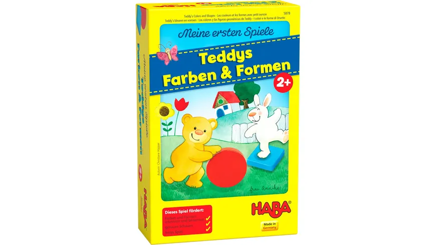 HABA - Meine ersten Spiele - Teddys Farben und Formen