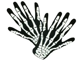 Fries Handschuhe Skelett