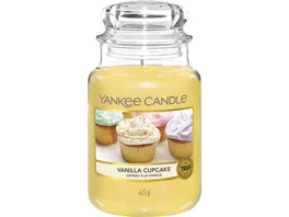 Yankee Candle Grosse Kerze im Glas Vanilla Cupcake