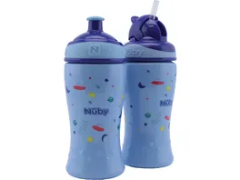 Nuby Trinkflaschenset Blau