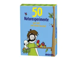 moses 50 Naturexperimente Geh raus und werde Forscher