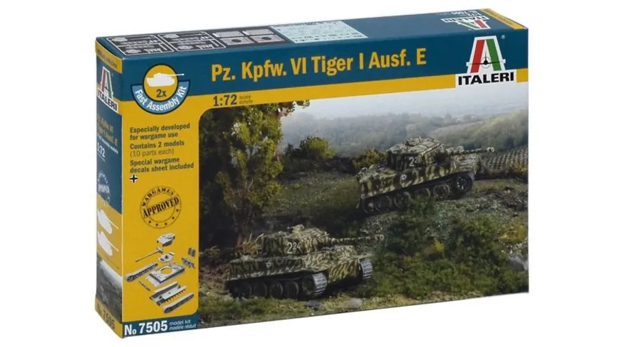 Italeri - 1:72 Pz.kpfw.vi Tiger Ausf.