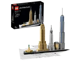 LEGO Architecture 21028 New York City Skyline Kollektion Bauset Modell