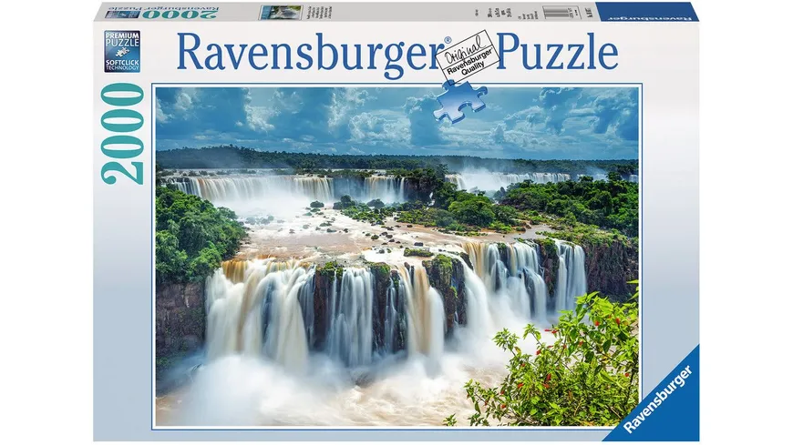 Ravensburger Puzzle - Wasserfälle von Iguazu, Brasilien, 2000 Teile
