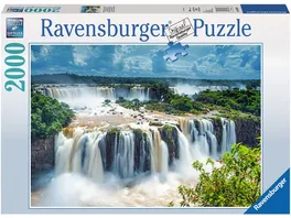 Ravensburger Puzzle Wasserfaelle von Iguazu Brasilien 2000 Teile