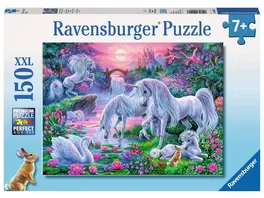 Ravensburger Puzzle Einhoerner im Abendrot 150 XXL Teile