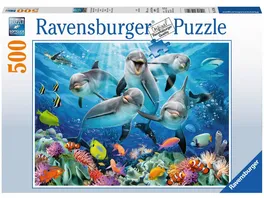 Ravensburger Puzzle Delfine im Korallenriff 500 Teile
