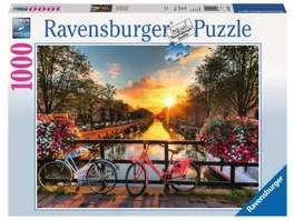 Ravensburger Puzzle Fahrraeder in Amsterdam 1000 Teile