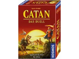 KOSMOS Catan Das Duell Spiel mit Karten fuer Zwei