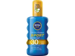 NIVEA SUN UV Dry Protect Sport Transparentes Spray LSF 30 200ml