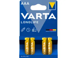 VARTA LONGLIFE Micro AAA LR03 Blister 4