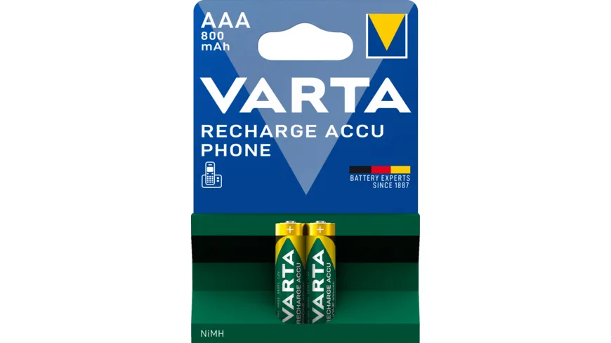 VARTA RECHARGE ACCU Phone Micro AAA 58398 Blister 2