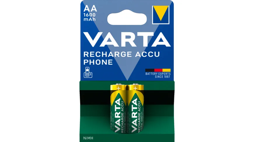 VARTA RECHARGE ACCU Phone Mignon 58399 AA Blister 2