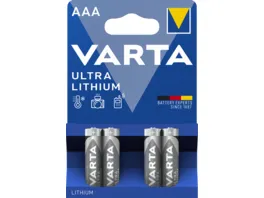 VARTA ULTRA LITHIUM Micro AAA 6103 Blister 4