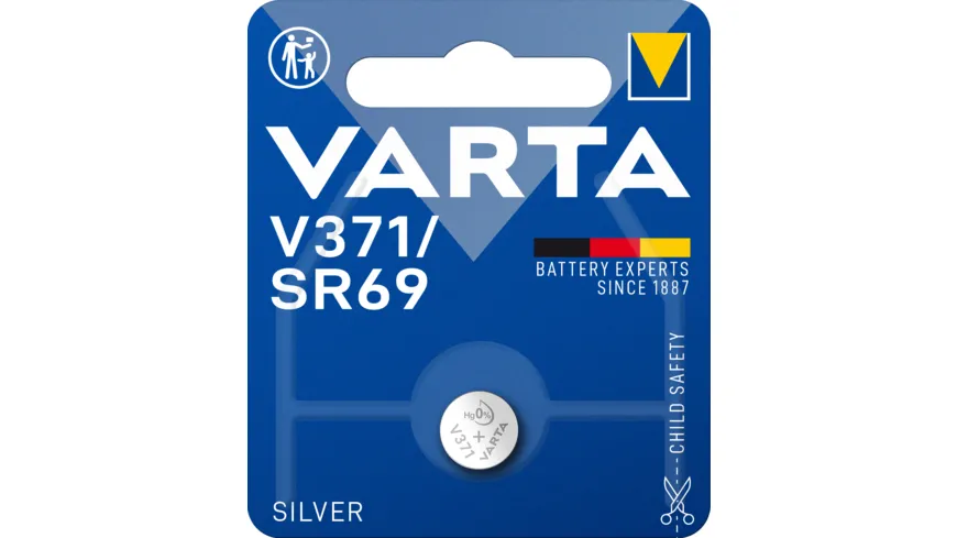 VARTA SILVER Coin V371/SR69 Blister 1