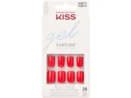 KISS Gel Naegel Fantasy Collection Short Length
