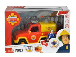 Simba Feuerwehrmann Sam Feuerwehrauto Venus mit Figur