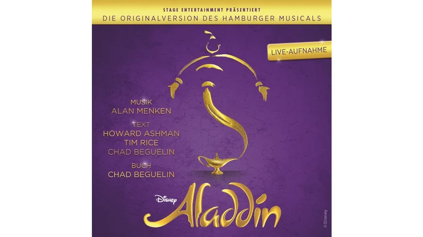 Aladdin:Originalversion des Hamburger Musicals