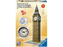 Ravensburger Puzzle 3D Vision Puzzle Big Ben mit Uhr 216 Teile