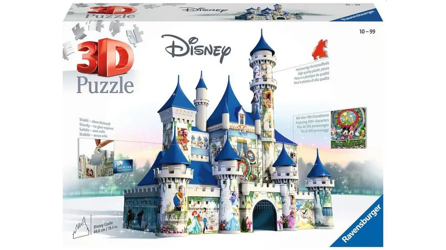 Ravensburger - 3D Puzzle-Walt Disney Schloss online bestellen