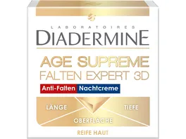 DIADERMINE Age Supreme Falten Expert 3D Nachtcreme