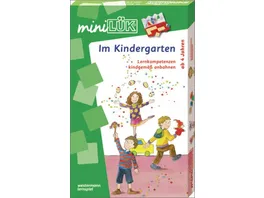 miniLUeK Set Im Kindergarten