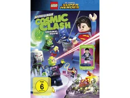 LEGO DC Comics Super Heroes Justice League Cosmic Clash Limitierte Edition inkl Cosmic Boy Lego Minifigur DVD