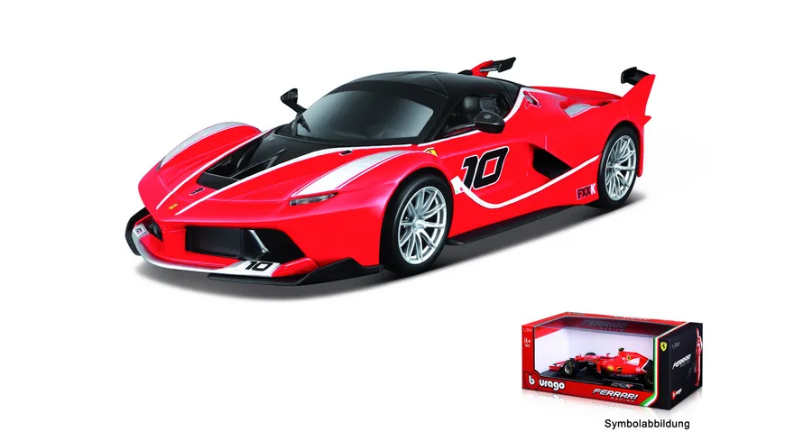 Bburago - 1:24 Ferrari Race und Play FXX-K