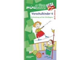 Buch Westermann miniLUeK Vorschulkinder 4 Vorbereitung auf den Schulbeginn fuer Kinder von 5 7 Jahren
