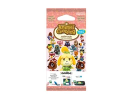 Animal Crossing amiibo Karten Vol 4 3 Stck
