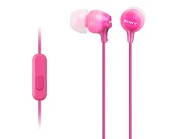 Sony In Ohr Kopfhoerer MDREX15APPI CE7 Pink Einstiegsserie hochwertig mit Headsetfunktion