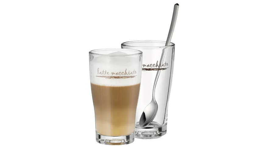 Wmf Latte Macchiato Glas Set 2 Stuck Barista Online Bestellen Muller