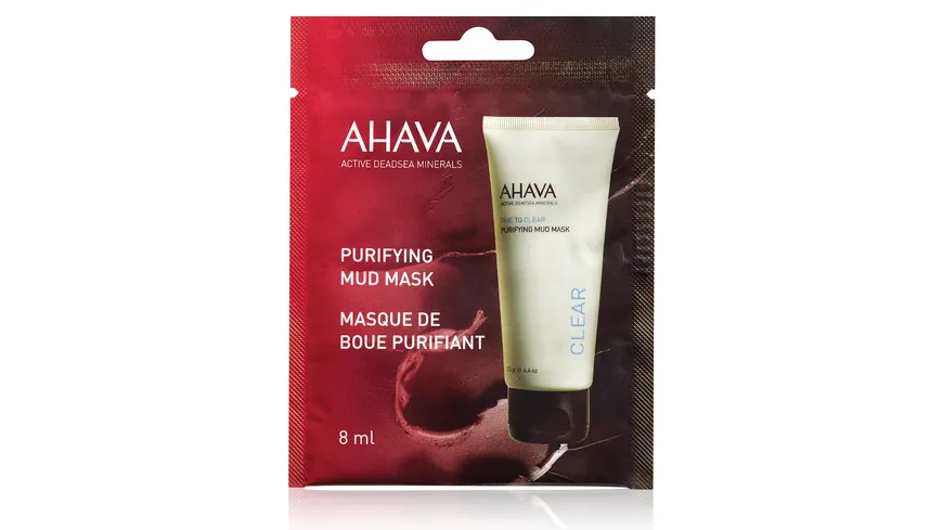 AHAVA Purifying Mud Mask Single Use