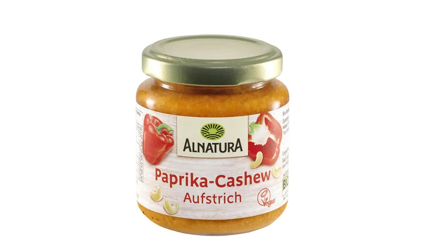Alnatura Bio Brotaufstrich Paprika-Cashew