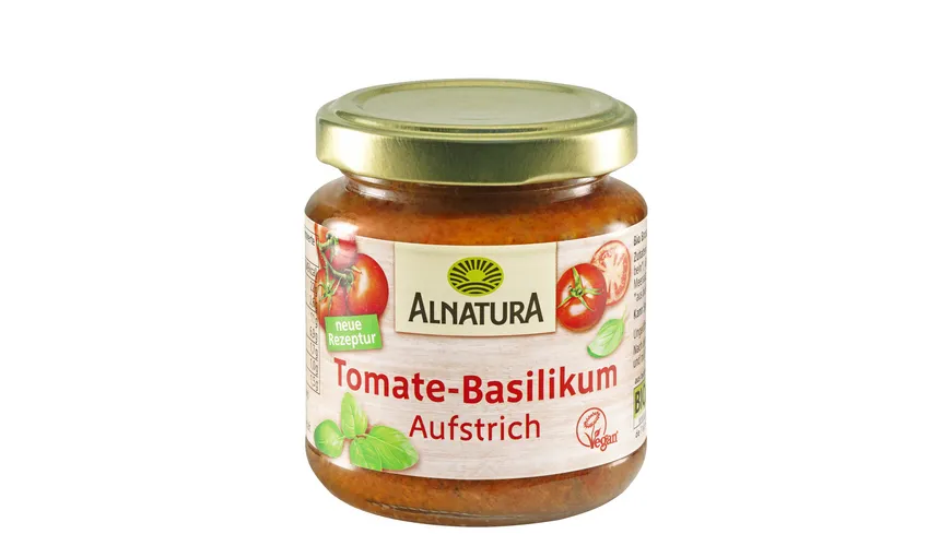 Alnatura Brotaufstrich Tomate-Basilikum