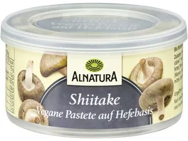 Alnatura Bio Vegane Pastete auf Hefe Basis Shiitake