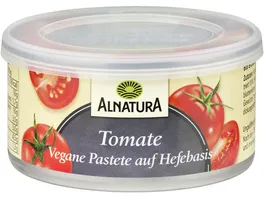 Alnatura Vegane Pastete auf Hefe Basis Tomate 125