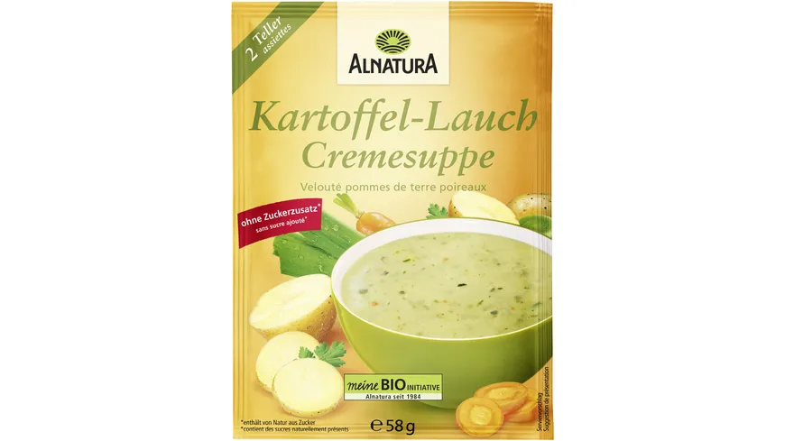 Alnatura Bio Kartoffel-Lauch-Suppe