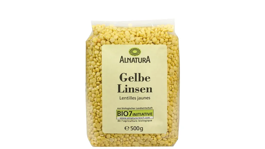 Alnatura Gelbe Linsen 500G