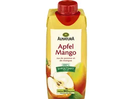 Alnatura Apfel Mango Saft 0 33L