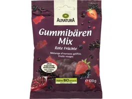 Alnatura Gummibaeren Mix Rote Fruechte