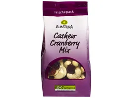 Alnatura Cashew Cranberry Mix