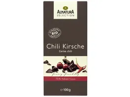 Alnatura Selection Schokolade Chili Kirsche Selection
