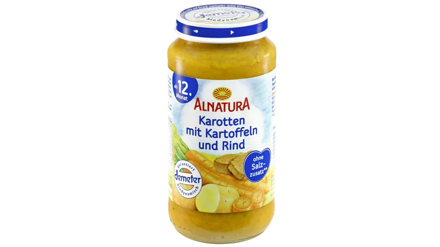 Alnatura Karotte-Kartoffel-Rind, 250g (ab 12. Mon.)