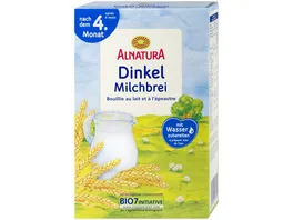 Alnatura Dinkel Milchbrei Baby 250G
