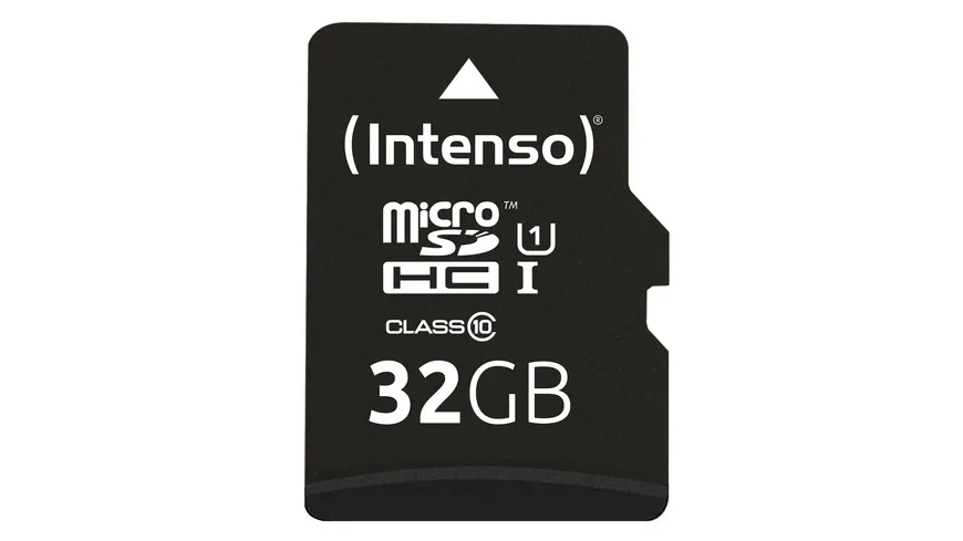 Intenso Micro SDHC Karte 32GB, Class 10