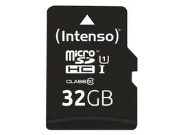 Intenso Micro SDHC Karte 32GB Class 10