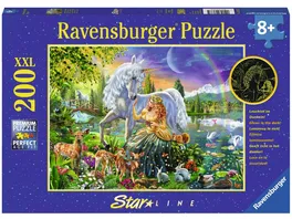 Ravensburger Puzzle Leuchtpuzzle Magische Feennacht 200 Teile