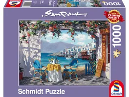 Schmidt Spiele Puzzle Rendevous auf Mykonos 1000 Teile